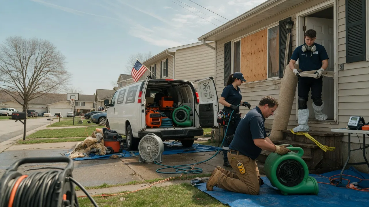 Water Damage Restoration in Muscotah, KS near me